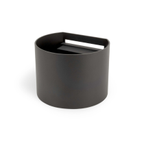 Integral Valencia Outdoor LED Wall Light Round Up & Down Adjustable Beam 12W 700lm 3000K IP65 Dark Grey