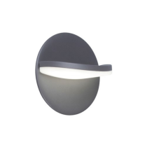 Integral Vigo Outdoor LED Wall Light Adjustable Down Light 15W 1100lm 3000K IP65 Dark Grey