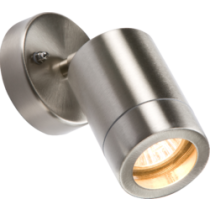Knightsbridge IP65 Lightweight Stainless Steel Adjustable GU10 35W