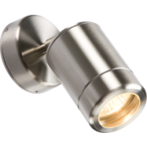 Knightsbridge IP65 Stainless Steel Adjustable Single Gu10 35w Fitting