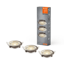 Ledvance 4.9w Adjustable Brushed Nickel Downlights Warm White