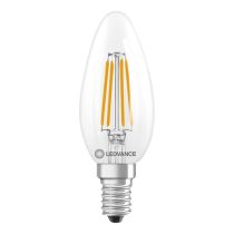 LEDVANCE Classic B E14 LED Filament Candle Lamp 3.4W Extra Warm White Dimmable - 40W Replacement