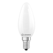 LEDVANCE Classic B E14 LED Filament Frosted Candle Lamp 3.4W Extra Warm White Dimmable - 40W Replacement