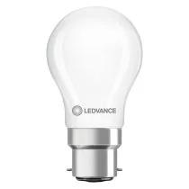 LEDVANCE Classic P B22 LED Filament Golf Ball Lamp 3.4W Extra Warm White Dimmable - 40W Replacement