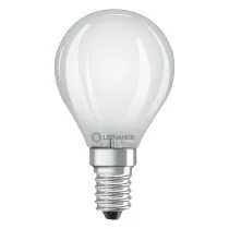 LEDVANCE Classic P E14 LED Filament Golf Ball Lamp 3.4W Extra Warm White Dimmable - 40W Replacement