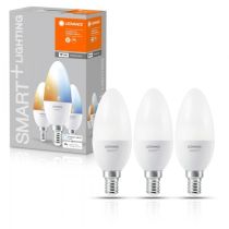 Ledvance SMART+ 5W WiFi Candle B40 Tuneable White 2700K - 6500K E14