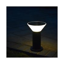 Lumena 380mm Olympia Pro-Solar Pedestal Warm White (External Base)