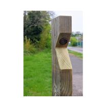 Lumena MR16 Pacaman Radiata Timber Sleeper Path Light