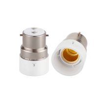 LumenEco Light Bulb Adaptor, Lamp Converter Holder, Bayonet to Small Edison Screw