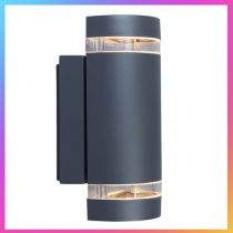 LUTEC Focus Outdoor Wall Light Dark Grey