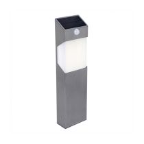 LUTEC Solstel  Solar PIR LED Bollard