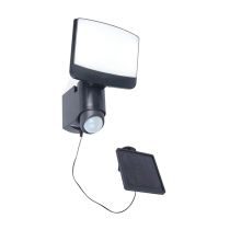 Lutec Sunshine LED Solar Wall Light with Motion Sensor
