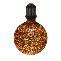 Lux General 4W E27 3D Holographic Fireworks Globe LED Bulb