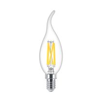 Philips Master LED 3.4W Tipped Candle DimTone/WarmGlow E14/SES