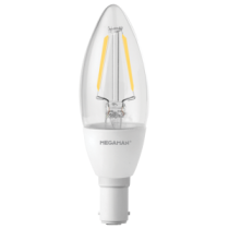 Megaman LED 3.2W Filament Candle SBC (B15) Dimmable