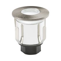 MLA Knightsbridge 230V IP65 0.6W LED White Mini Ground Light comes with Three Interchangeable Heads