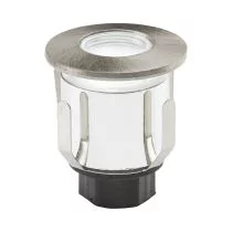 MLA Knightsbridge 230V IP65 0.6W LED White Mini Ground Light comes with Three Interchangeable Heads
