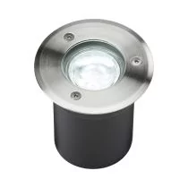 MLA Knightsbridge 230V IP65 3W LED Stainless Steel Recessed Ground Light - 6000K 