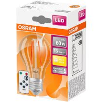 Osram LED CLAS A 60 7 W/2700K E27 Remote Control