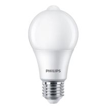 Philips 8W LED Motion and Sensor E27 Light Bulb