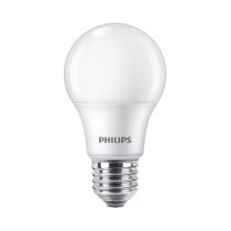 Philips CorePro E27 A60 LED Bulb 8W Cool White - 60W Replacement 12 Pack