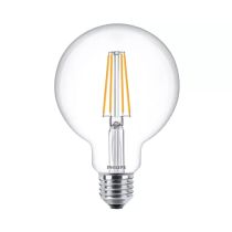 Philips CorePro E27 G93 Globe LED Bulb 7W Clear Warm White - 60W Replacement