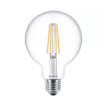 Philips CorePro E27 G93 Globe LED Bulb 7W Clear Warm White - 60W Replacement