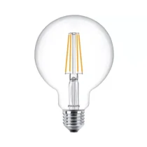 Philips CorePro E27 G93 Globe LED Bulb 7W Clear Warm White - 60W Replacement