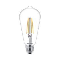 Philips CorePro E27 ST64 LED Bulb 7W Clear Warm White - 60W Replacement