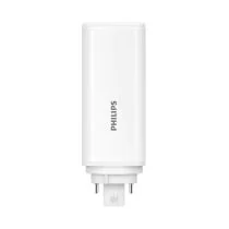 Philips CorePro GX24q-2 PL-T LED Lamp 6.5W Neutral White HF 4 Pin - 18W Replacement