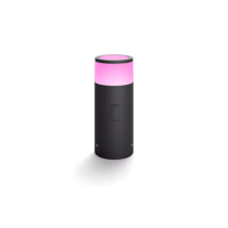 Philips Hue Calla Small Smart Pedestal Extension Black – Outdoor Pathway Bollard Add-On