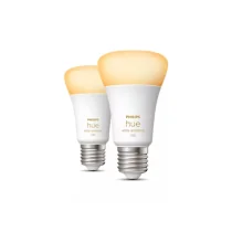 Philips Hue LED E27 A60 | Smart Tunable White | 75W Equivalent - 2 Pack