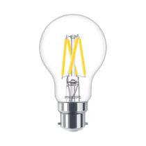 Philips Master DimTone B22 A60 LED Bulb 3.4W Clear Warm Glow CRI95 - 40W Replacement