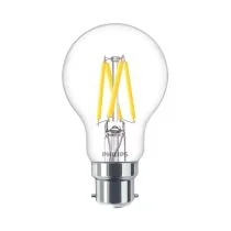 Philips Master DimTone B22 A60 LED Bulb 5.9W Clear Warm Glow CRI95 - 60W Replacement