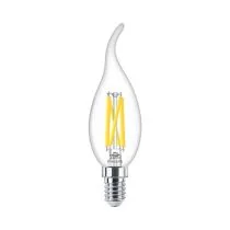 Philips Master DimTone E14 BA35 Candle LED Bulb 3.4W Clear Warm Glow - 40W Replacement
