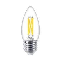 Philips Master DimTone E27 B35 Candle LED Bulb 3.4W Clear Warm Glow - 40W Replacement