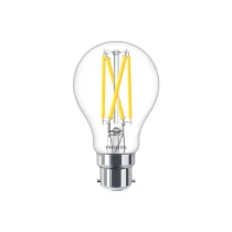 Philips Master Value DimTone B22 A60 LED Bulb 7.2W Clear Warm Glow - 75W Replacement