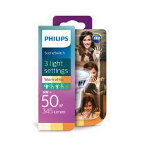 Philips SceneSwitch 5W LED GU10 36D Spot Light Bulb