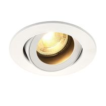 Saxby 81739 Tilt Adjustable Matt White Downlight 