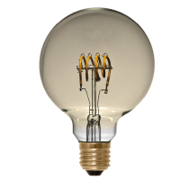 Segula 50535 Design Line LED Globe 95 Curved Gold 4W-15W E27 2000k