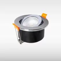 Sensio Elena Tiltable Adjustable TrioTone Bathroom Downlight - Chrome