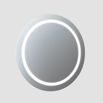 Sensio Lumino Round Front-lit Rechargeable EVO+ Lithium-Ion Battery LED Mirror - Natural White - ø600mm
