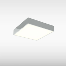Sensio Manon Square LED Ceiling Light, CCT, Chrome
