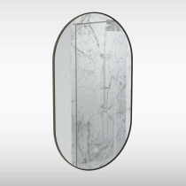 Sensio Nebula LED Mirror, CCT, 500x800mm, Black