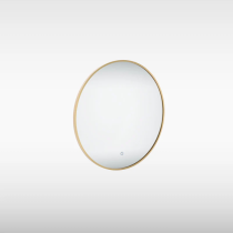 Sensio Nebula Round LED Mirror, CCT, Ø600mm, Brass