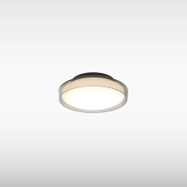 Sensio Selvara Round LED Ceiling Light, CCT, Black