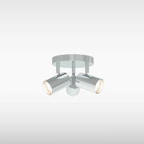 Sensio Zephira Round LED Spotlight, 3 Light, Chrome