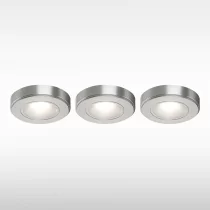 Sensio Zeta Recessed/Surface Mounted Under Cabinet Light 3 Light Kit Inc Driver - Natural White