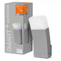 SMART+ WIFI CURVE Silver Wall Light