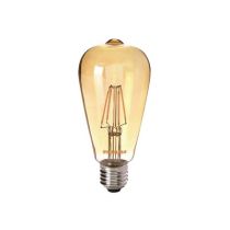 Sylvania ToLEDo Retro 4W (40W) ES Filament ST64 Tube Gold